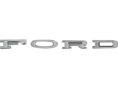 FORD Stick-On Hood Letter Set