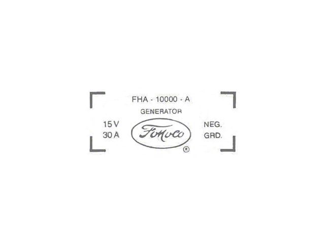 59-61 Ecd Generator W/o Air