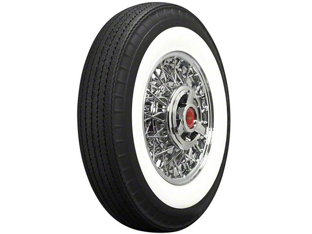 Ford Thunderbird Tire, Original Appearance, Radial Construction, 6.70 x 15 With 2-3/4 Whitewall