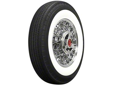 Ford Thunderbird Tire, Original Appearance, Radial Construction, 7.10 x 15 With 2-3/4 Whitewall