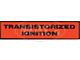 Ford Thunderbird Transistorized Ignition Distributor Decal,1964-66