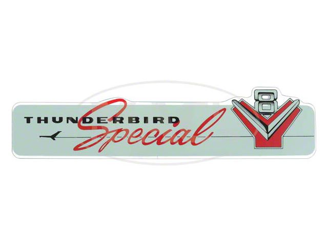Valve Cover Decal/ 312/ Thunderbird Special Y-8