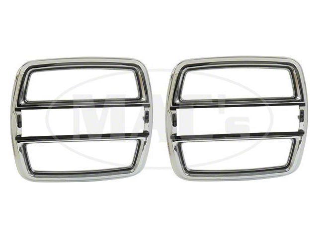 Bezels, Taillight, 1968-1969