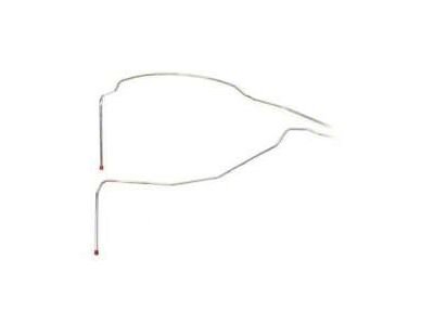 Ford Transmission Cooler Lines, Stainless Steel, FMX 289, Galaxie, 1966