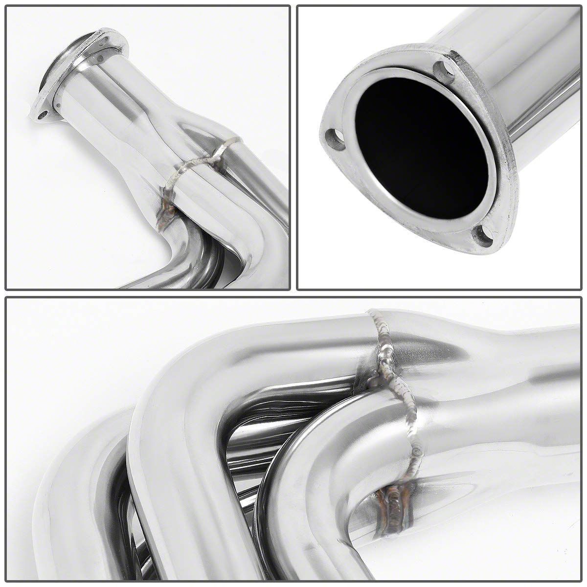 Stainless Steel Headers For 1969-1979 Ford Pickup F100-F350 - 289/302W Small Block - View #3