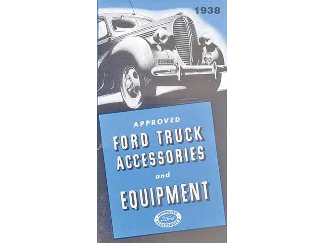 1938 Ford Truck Color Accessory Brochure