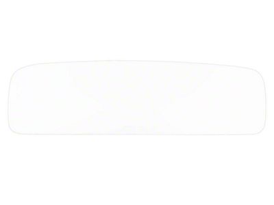 Back Glass; Clear (61-66 F-100, F-250 w/ Small Rear Window)