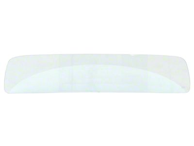 Back Glass; Green Tint (53-56 F-100, F-250 w/ Small Flat Rear Window)