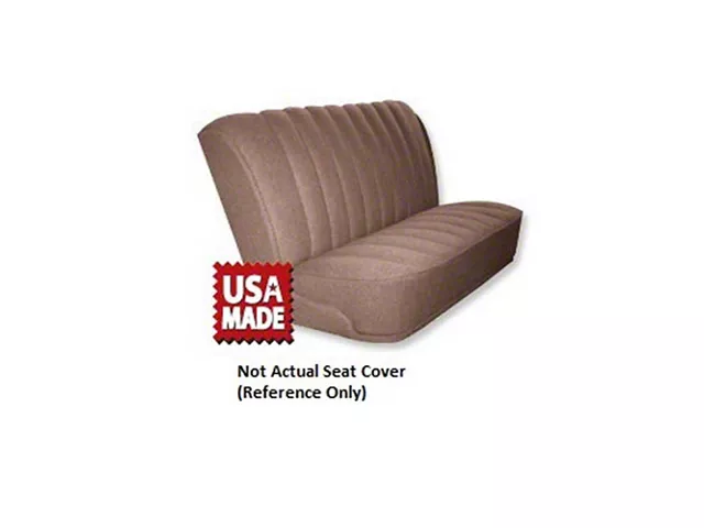 Ford Truck Bench Seat Cover, Ford Vinyl With Woven Cloth Inserts, 1961-1966 (F100 Standard Cab 2-Wheel Drive)