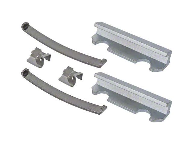 Ford Pickup Truck Disc Brake Hardware Kit - Single or Dual Piston Calipers - 2-Wheel Drive - F100 Thru F250