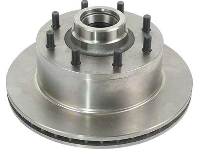 Ford Pickup Truck Front Disc Brake Rotor - Dual Piston Calipers - From SerialV80,001 - 2 Wheel Drive - F250