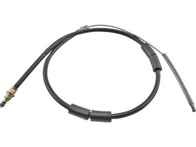 Ford Pickup Truck Rear Emergency Brake Cable - Right - 57-1/2 Long - F100 Thru F150 2 Wheel Drive With Regular Or SuperCab