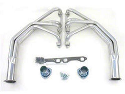 Ford Pickup Truck Exhaust Header Kit - 2 Wheel Drive Only -Metallic Ceramic Coating - 239 OHV, 272 & 292 V8