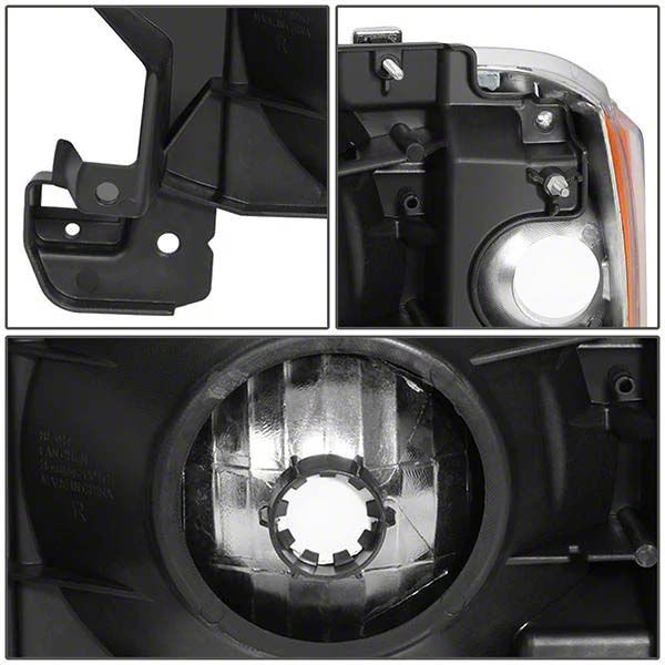 For 87-91 Ford F150/F250/F350/Bronco OE Style Headlights/Lamps