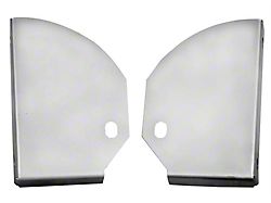 Fender to Running Board Filler; Silver (48-52 F1, F2, F3, F4)