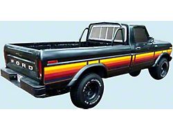 Free Wheeling Stripe Kit; Multicolored (77-79 F-100, F-150, F-250)