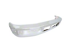 Front Bumper with Pad Strip Holes; Chrome (92-96 F-150, F-250, F-350)