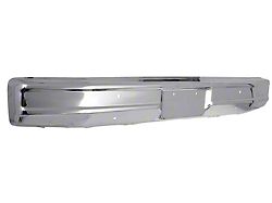 Front Bumper without Impact Strip Holes; Chrome (80-86 F-100, F-150, F-350, F-350)