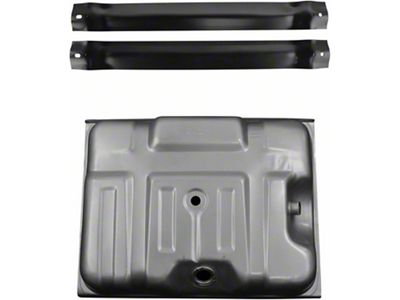 Fuel Tank and Strap Kit; Rear Mounted; 19-Gallon (80-84 F-100, F-150, F-250, F-350)