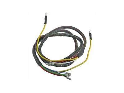 Ford Pickup Truck Headlight Wiring - 2 Molded Ends - 10 Terminals - With Turn Signal Wire & Horn Wires