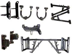 K-Member with Upper and Lower A-Arms and Spindles (48-96 F1, F-100, F-150 w/ 94-04 Mustang Spindles & Brakes)
