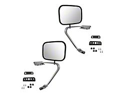 Manual Mirrors; Stainless Steel (80-97 F-100, F-150, F-250, F-350)