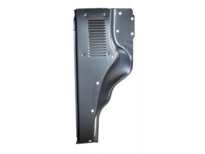 Outer Side Cowl Repair Panel with Louver; Front Passenger Side (53-56 F-100, F-250)