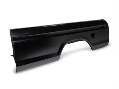 OPR Ford Pickup Truck Pickup Box Side Outer Panel - 8' Styleside Bed - Left - With Rectangular Fuel Filler Door Hole