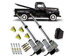Power Tonneau Cover Lift Kit Mounting Brackets and 3-Way Switch (48-52 F1, F2, F3, F4)