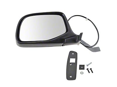 Mirror Chrome Driver Side For 92-97 Ford Bronco F-250 F-350 F-150 F Super Duty