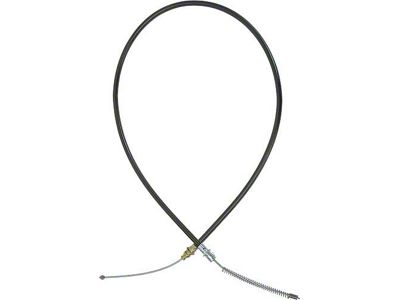 Ford Truck Rear Emergency Brake Cable, Left, 62-3/4 Long, 1967-1969