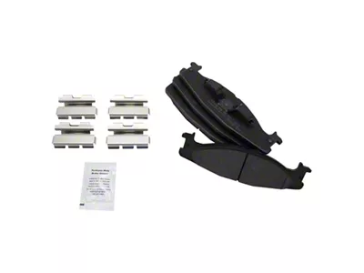 Semi-Metallic Brake Pads; Front Pair (94-96 F-150)