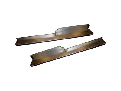 Smooth Running Boards with Adapters (53-56 F-350)