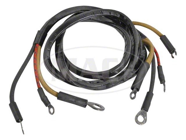 Ford Pickup Truck Starter Relay Wiring Harness - To Junction Block - 51 Long - 6 Terminals - 6 & 8 Cylinder