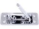 Tailgate Handle Assembly; Chrome (64-72 F-100, F-250, F-350)