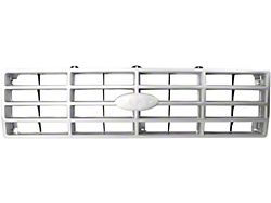 Upper Replacement Grille; Black and Argent (82-86 F-150)
