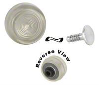 Ecklers Window Crank Knob; Clear (68-72 F-100, F-250, F-350)