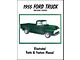 Ford Trucks Facts and Features Manual - 32 Pages