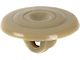 Ford Upholstery Button - Plastic - Gray-Tan - For Seats
