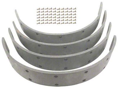 Brake Lining Set, 2-3/8 Wide Molded (1932-1934 Ford Car; 1932-1934 Ford Truck)