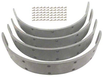 28-34/service Brake Lining Set/2-3/8 Wide Molded