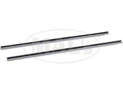 Ford Weatherstrip Metal Glass Run Division Bar Kit,Upper Hinge,Driver And Passenger Side, 1966-1977