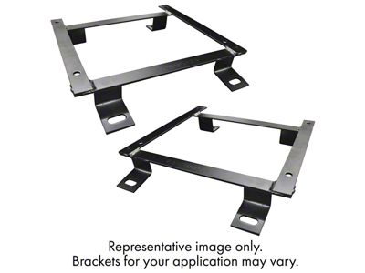 TMI Universal Narrow Factory Bucket Seat Mounting Brackets (Universal; Some Adaptation May Be Required)