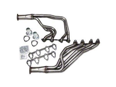 Four Tube Headers, Ceramic Coated, For C-4 Automatic Transmission, 289,302, Fairlane, Ranchero, Torino, 1966-1971