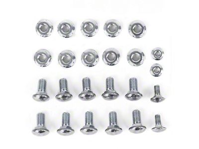 Front and Rear Bumper Bolt Kit (57-60 F-100, F-250, F-350; 64-72 F-100, F-250, F-350)