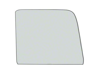 Door Glass; Clear; Driver Side (67-72 F-100, F-250)