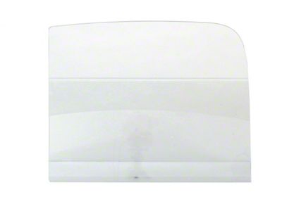 Door Glass; Clear Tint; Driver or Passenger Side (48-52 F1, F2)