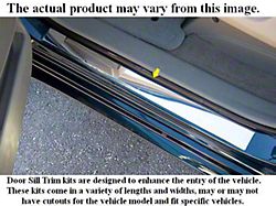 Door Sill Trim; Stainless Steel (1992 F-150 Regular Cab)