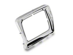 OPR Rectangle Headlight Door; Chrome; Driver Side (78-79 F-100, F-150, F-250, F-350)