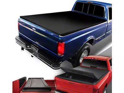 Tri-Fold Soft Tonneau Cover (80-98 F-150, F-250, F-350 w/ 8-Foot Bed)